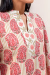 2 PIECE PRINTED KHADDAR SUIT-MAJESTIC FLECK (UNSTITCHED)