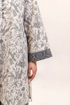 2 PIECE PRINTED KHADDAR SUIT-WHISPER ASH (UNSTITCHED)