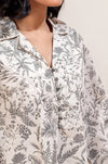 2 PIECE PRINTED KHADDAR SUIT-WHISPER ASH (UNSTITCHED)