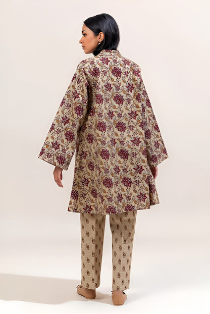 2 PIECE PRINTED KHADDAR SUIT-FLORAL CHARM (UNSTITCHED)