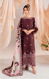 Asifa and Nabeel  - Elysian floral viscose Shirt, Trouser and Dupatta