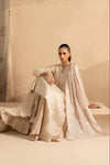 MOONLIT BEIGE- 3PC EMBROIDERED LAWN SUIT