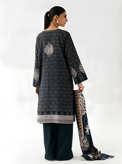 Beechtree Khaddar Embroidered 2-Piece – Design 01 (Unstitched)