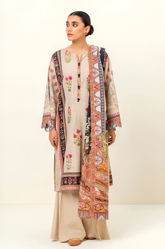 Beechtree Khaddar Embroidered 2-Piece – Design 05 (Unstitched)