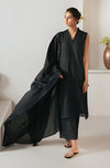 MIDNIGHT GLAM-3PC CHIKANKARI SUIT