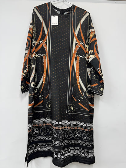 2 Piece - sapphire printed silk