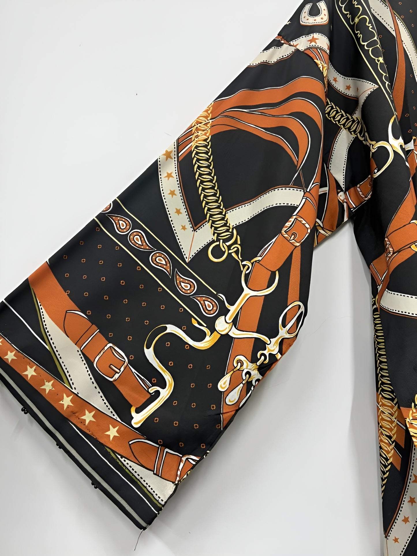 2 Piece - sapphire printed silk