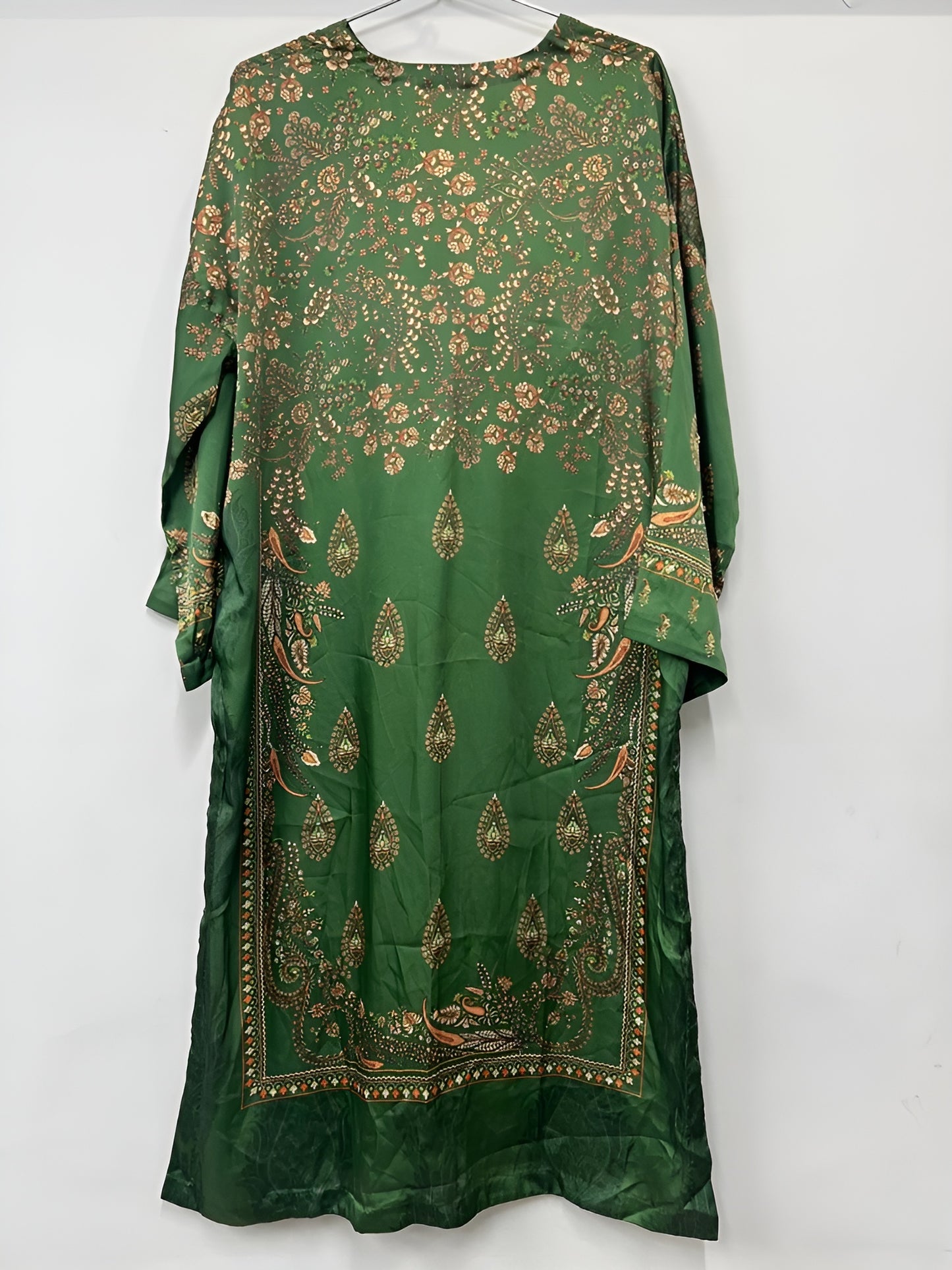 2 Piece - sapphire printed Silk