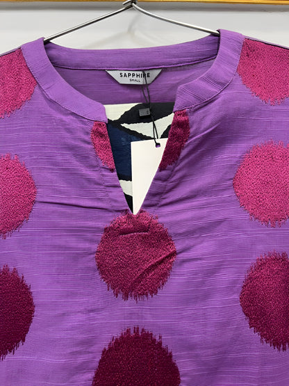 2 Piece - Sapphire EMBROIDERED PURPLE