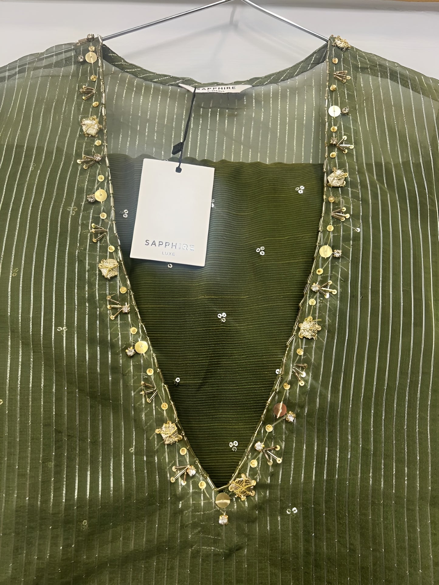 2 Piece - sapphire semi formal green