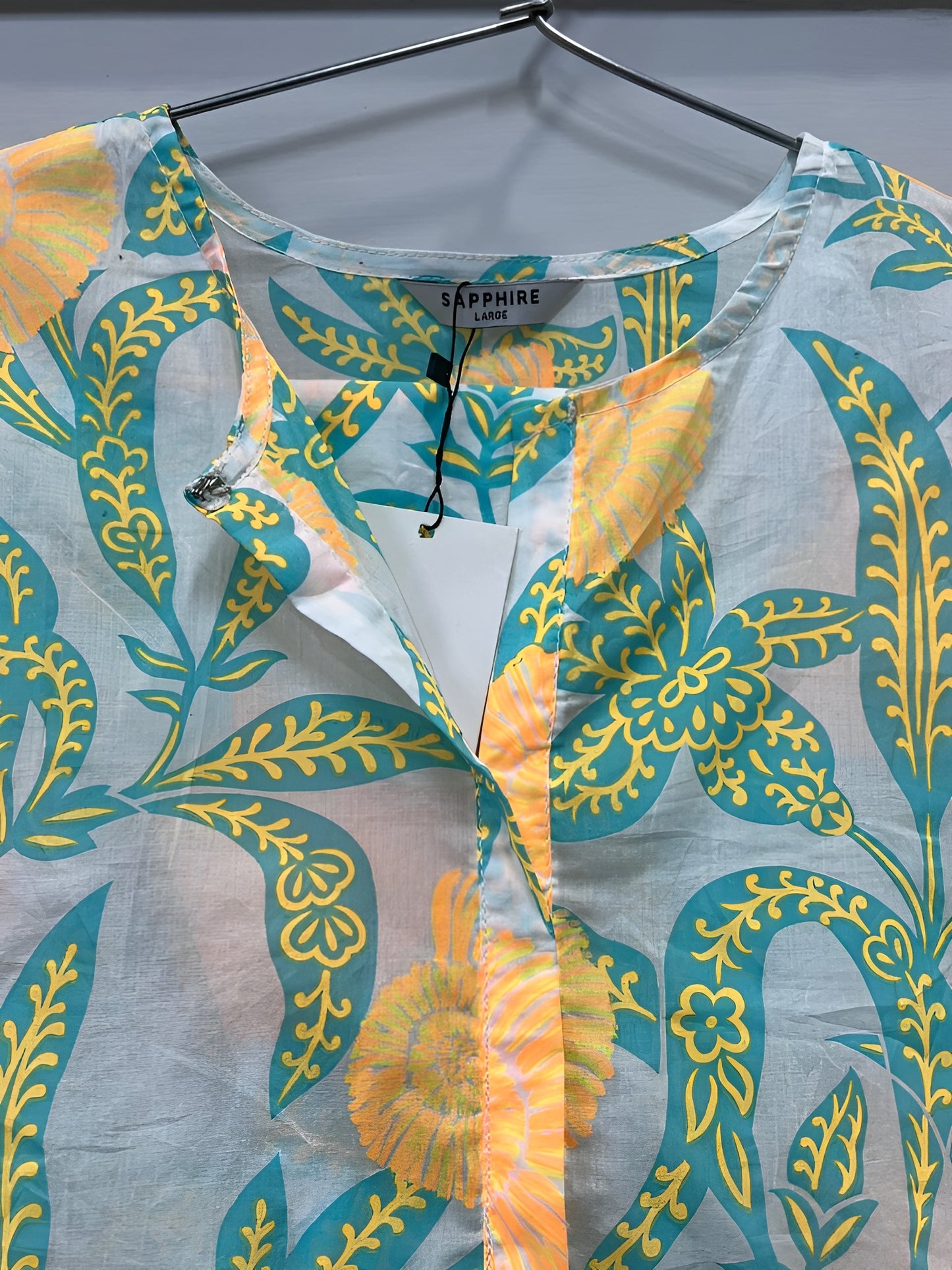 2 Piece - sapphire printed green