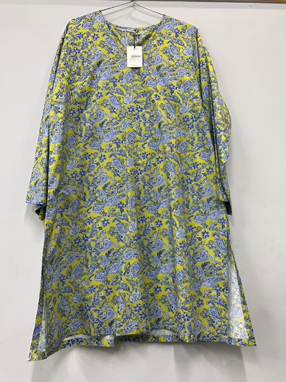 2 Piece - sapphire printed green