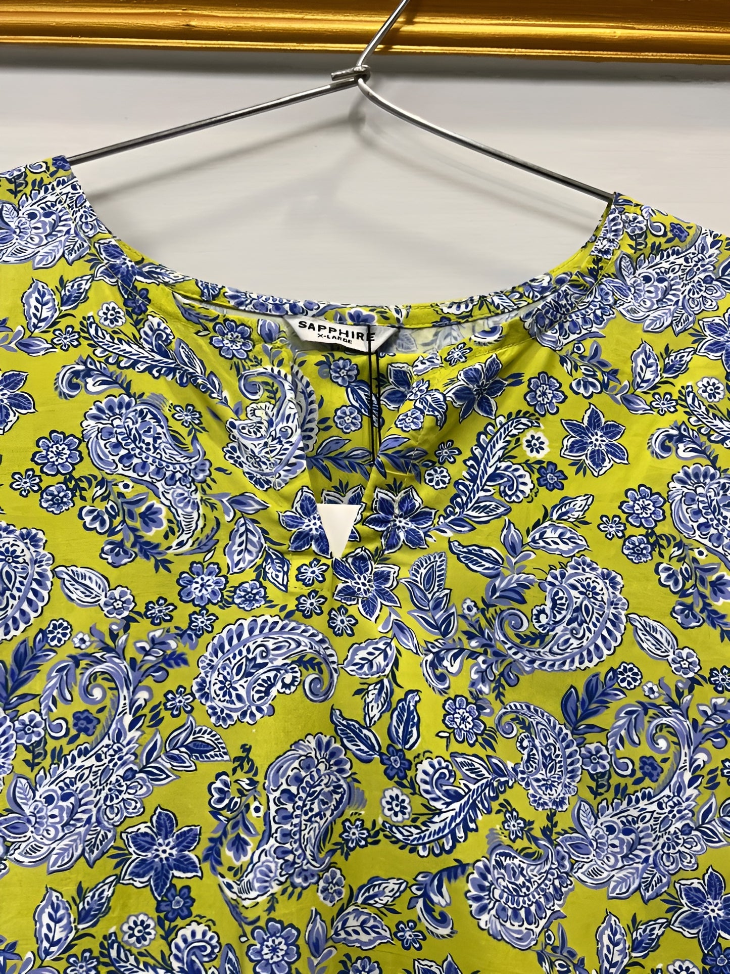 2 Piece - sapphire printed green