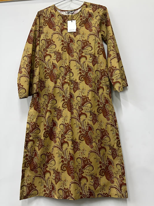 2 Piece - sapphire printed brown