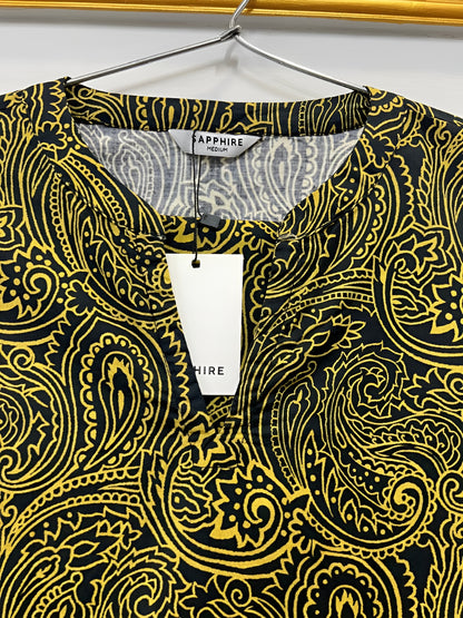 2 Piece - sapphire printed green & black