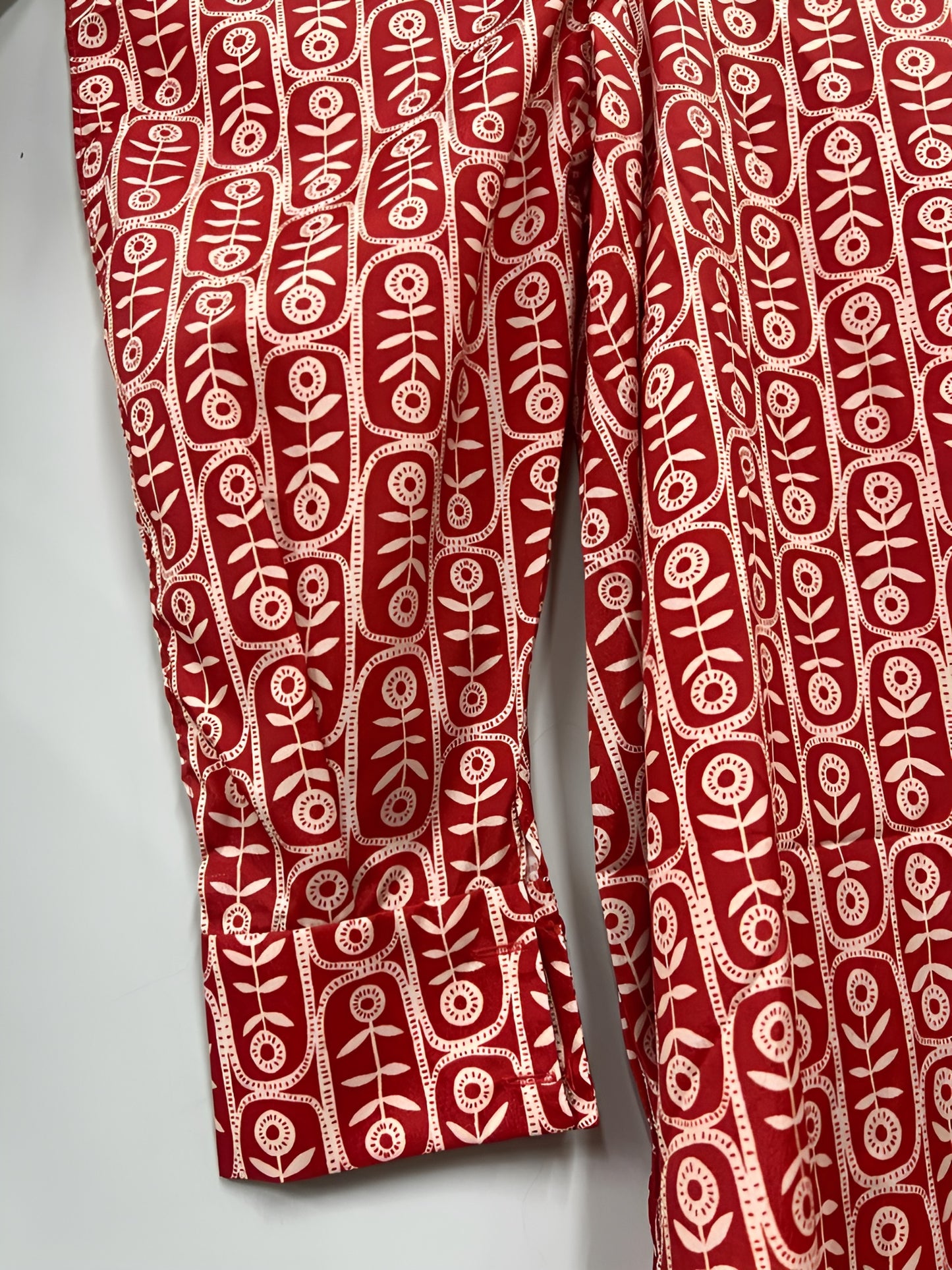 2 Piece - sapphire printed Red