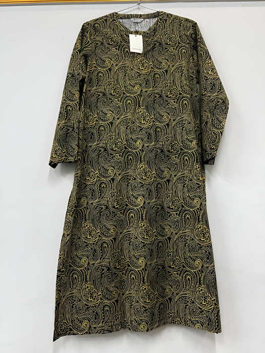 2 Piece - sapphire printed green & black