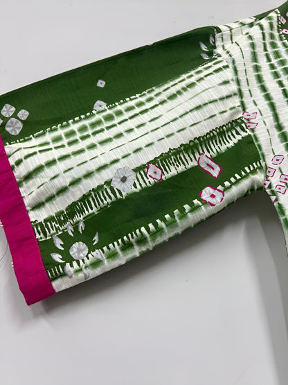 2 Piece - sapphire printed green