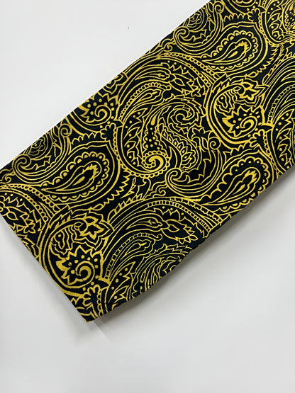 2 Piece - sapphire printed green & black