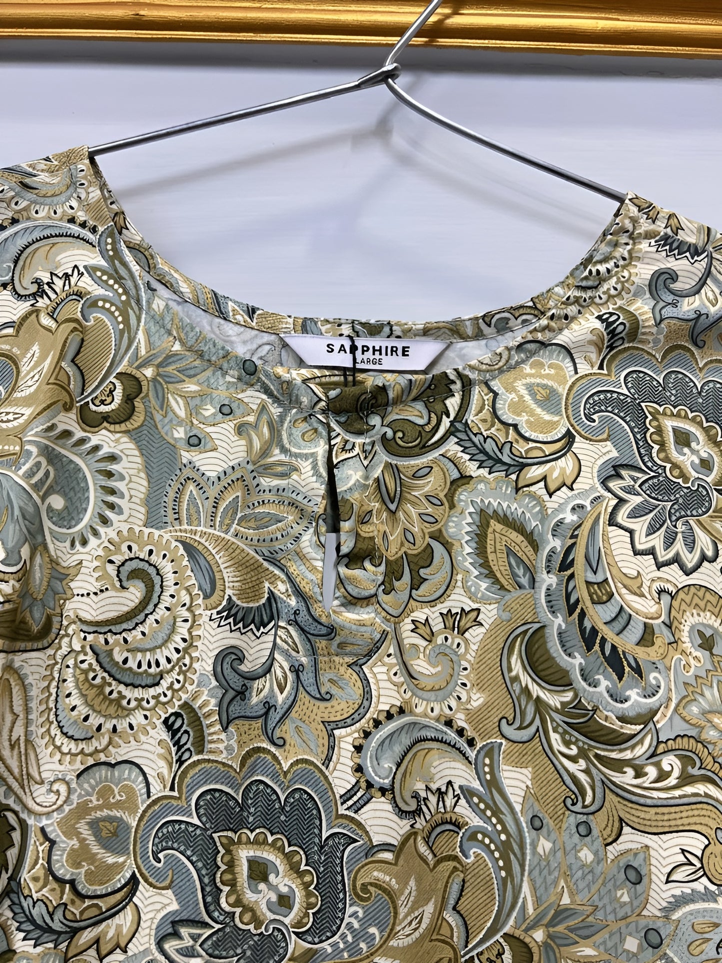 2 Piece - sapphire printed green