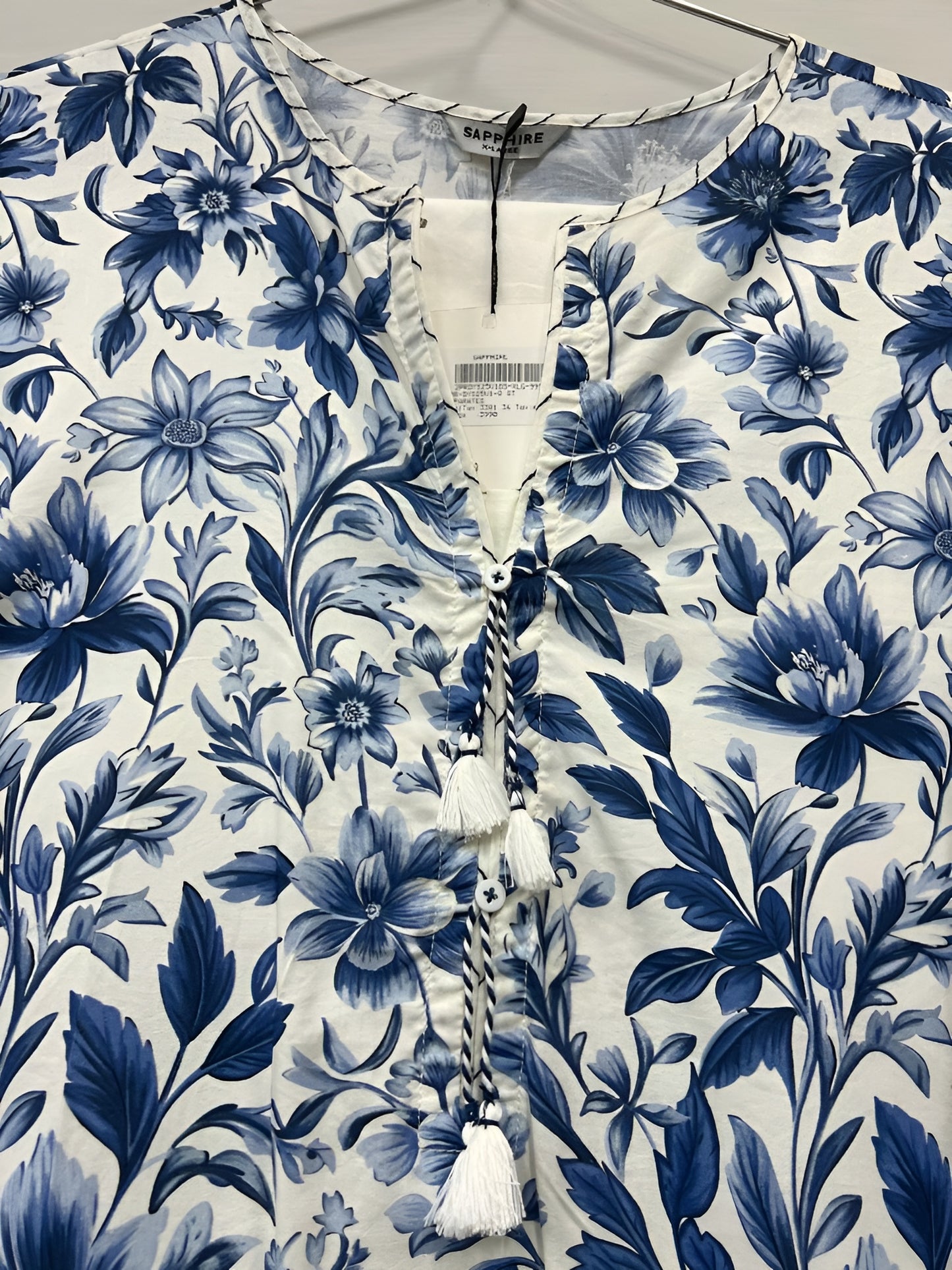 2 Piece - sapphire printed blue