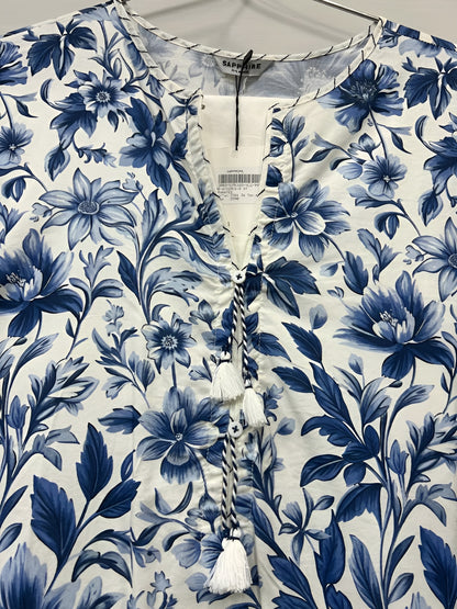 2 Piece - sapphire printed blue