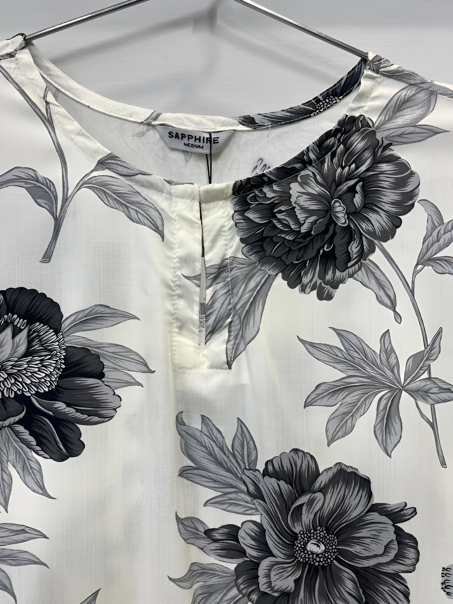 2 Piece - sapphire printed whait