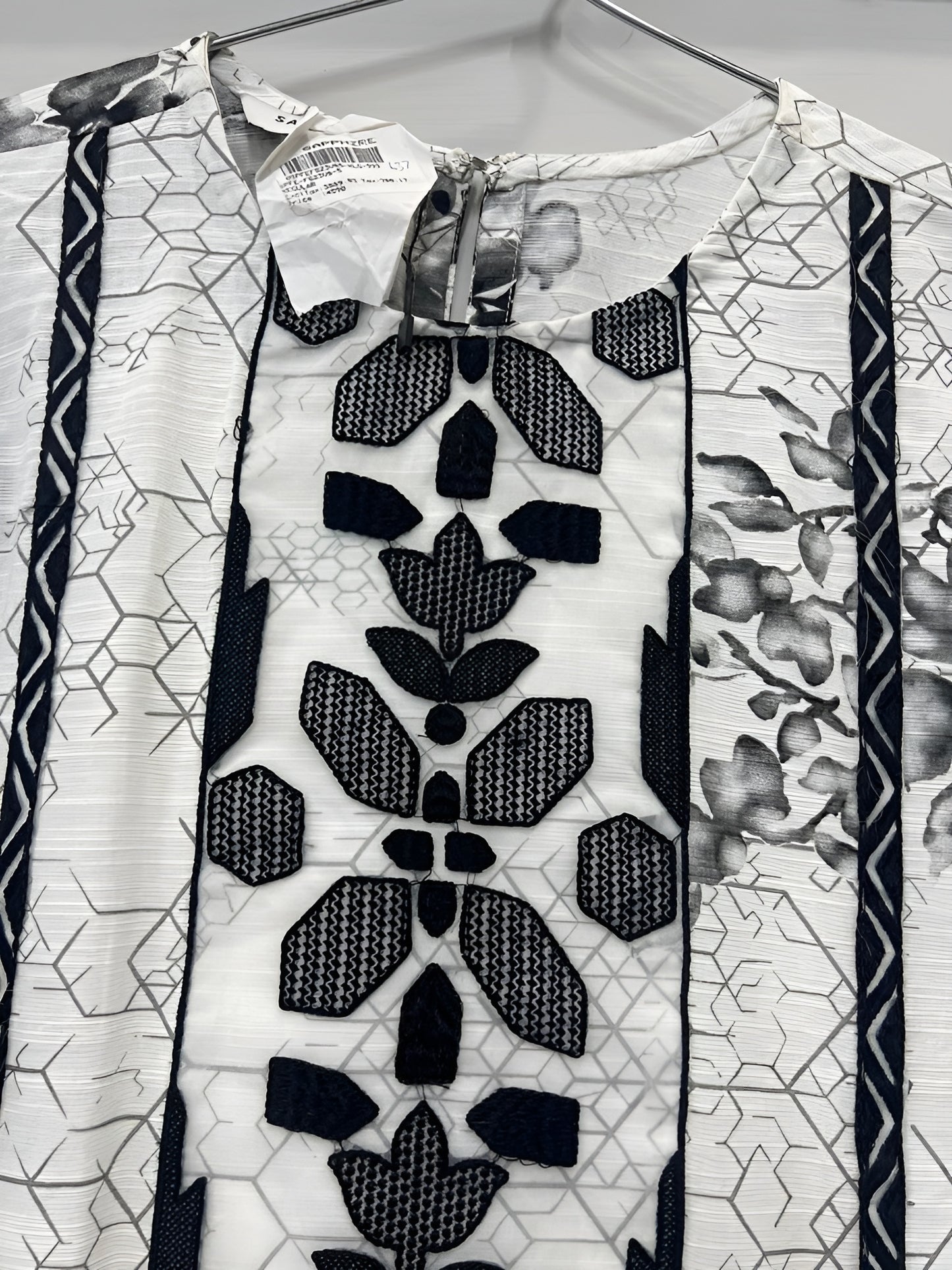 2piece - sapphire EMBROIDERED