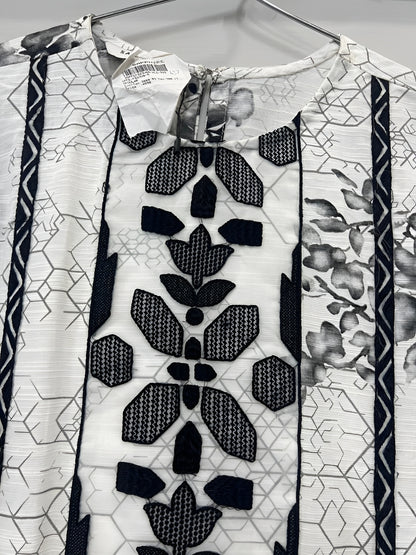 2piece - sapphire EMBROIDERED