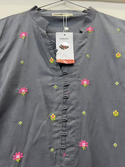 khaadi - shirt -EMBROIDERED
