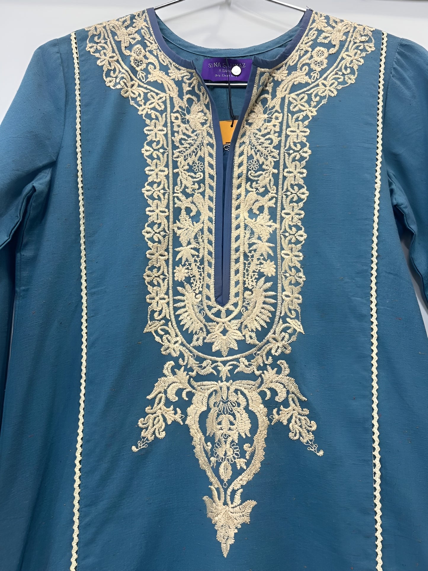 shirt - sanasafinaz EMBROIDERED