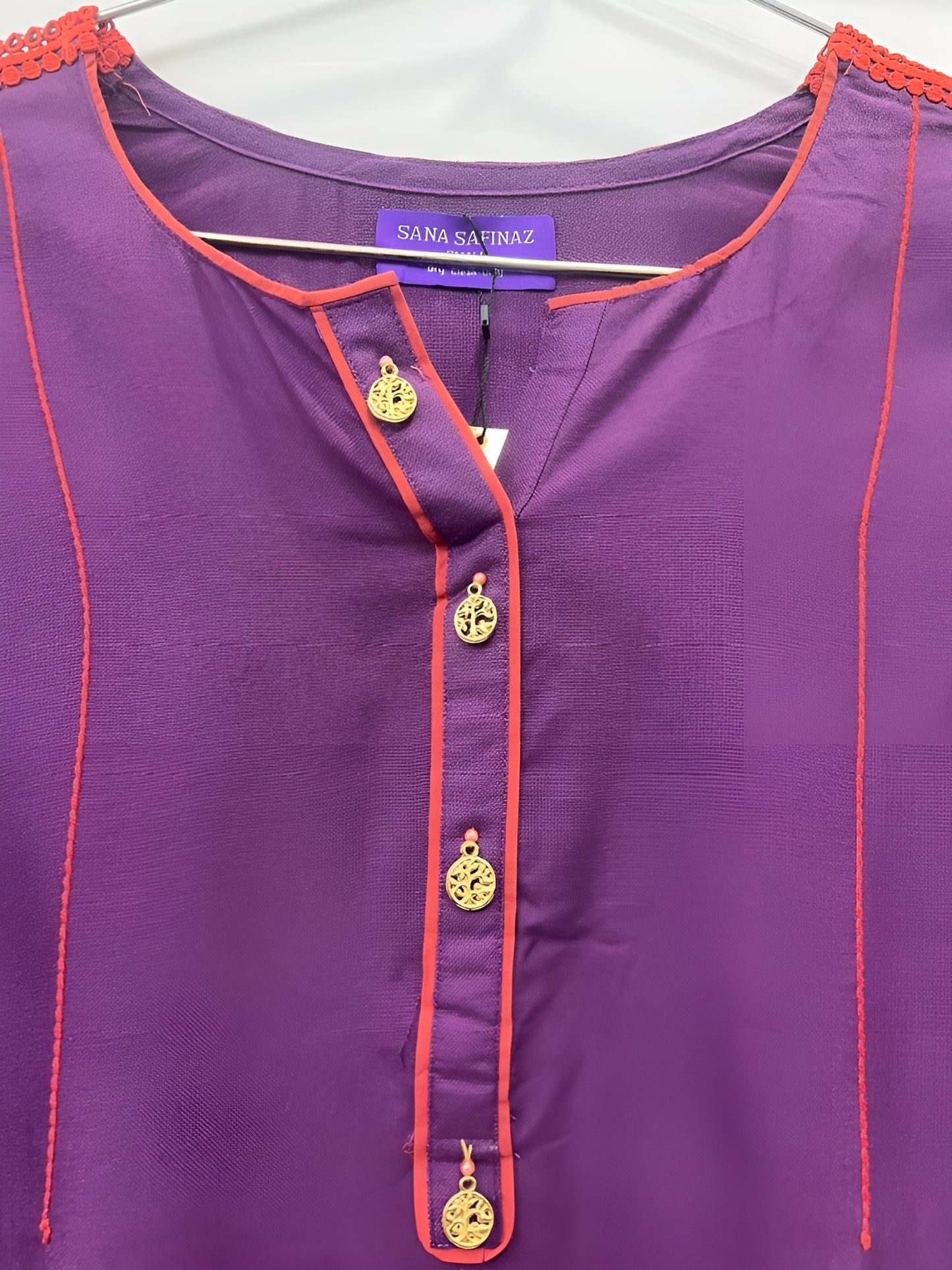 shirt - sanasafinaz EMBROIDERED