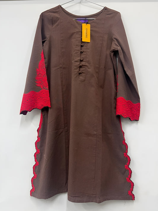 shirt - sanasafinaz EMBROIDERED