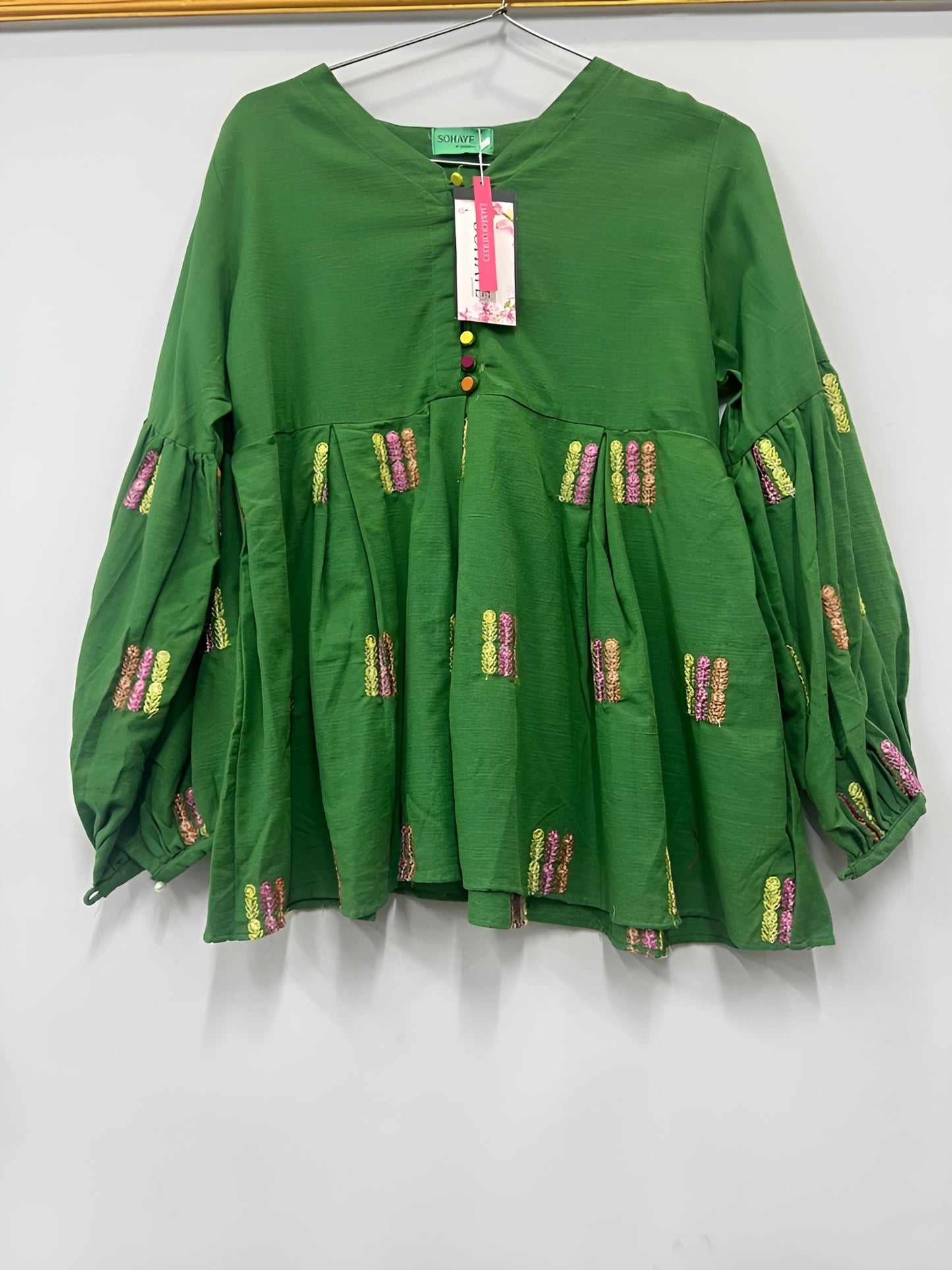shirt- sohaya EMBROIDERED