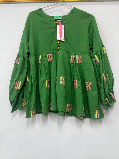 shirt- sohaya EMBROIDERED