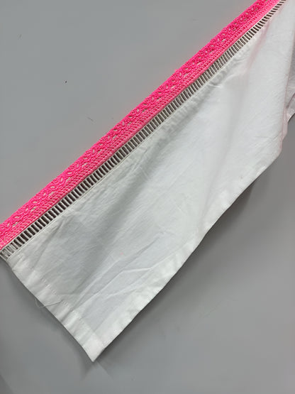 shirt- sapphire EMBROIDERED