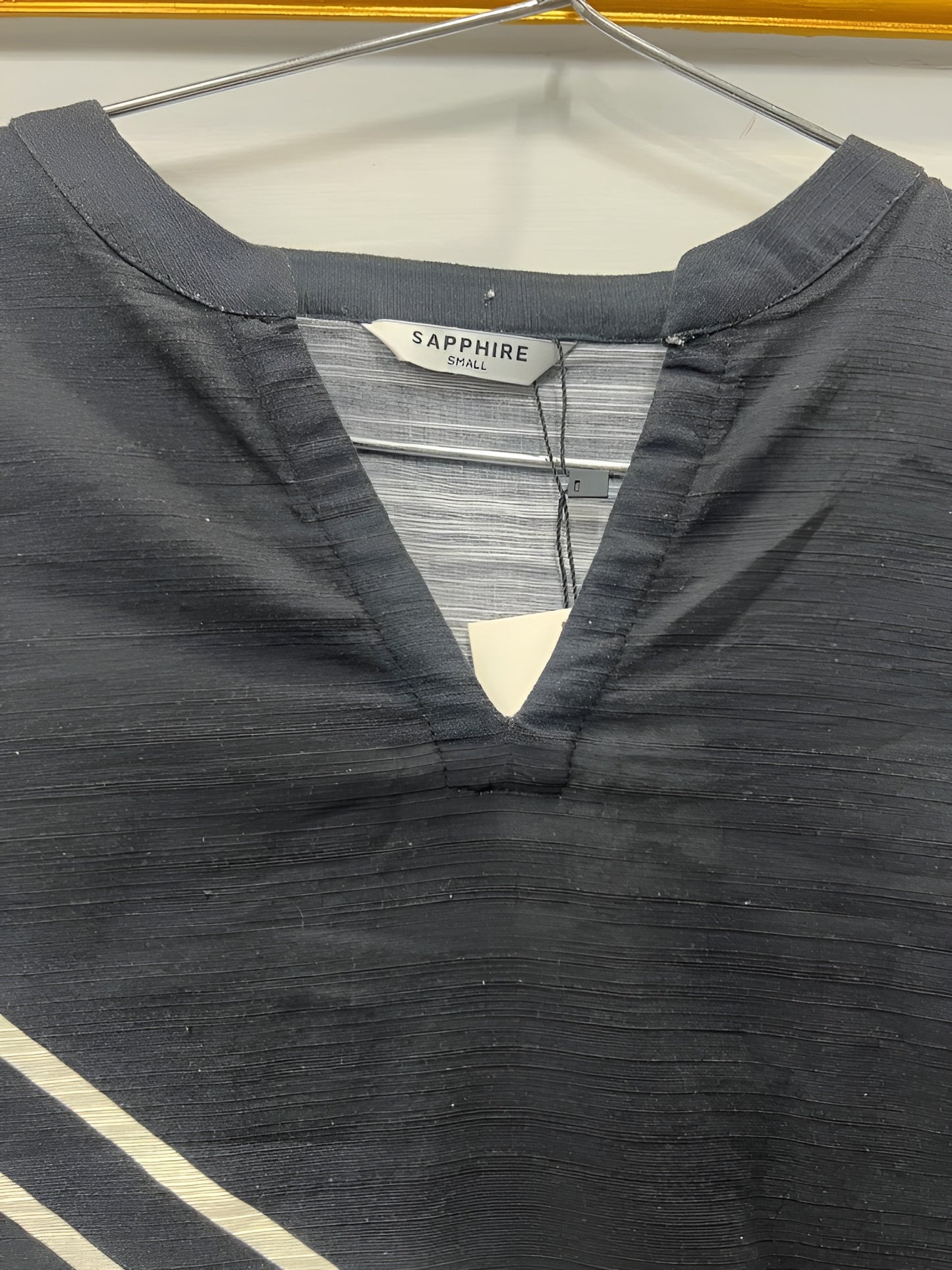 shirt- sapphire printed