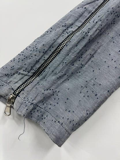 shirt- sapphire printed