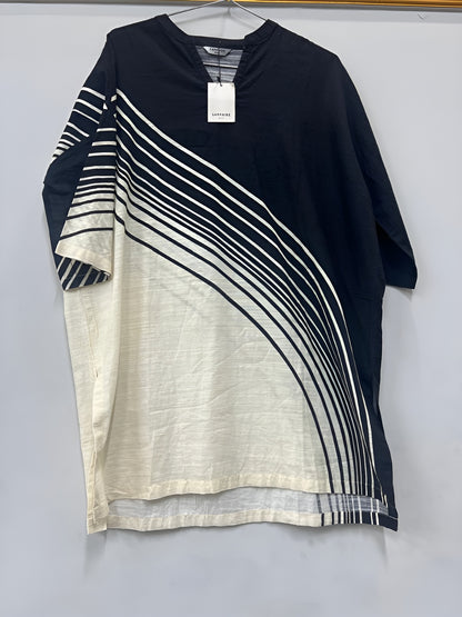 shirt- sapphire printed