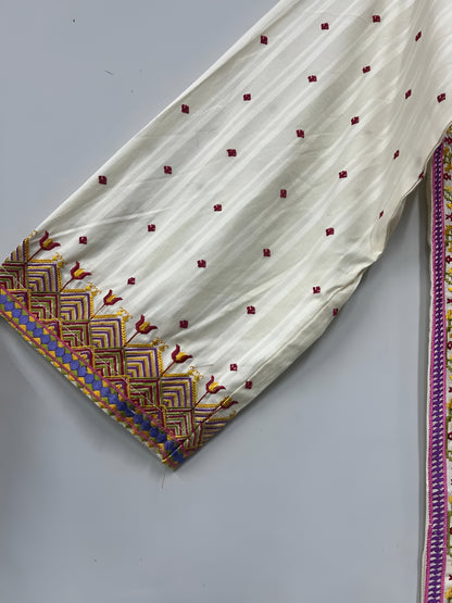 shirt- sapphire EMBROIDERED