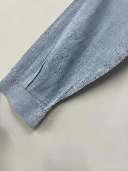 shirt- sapphire EMBROIDERED